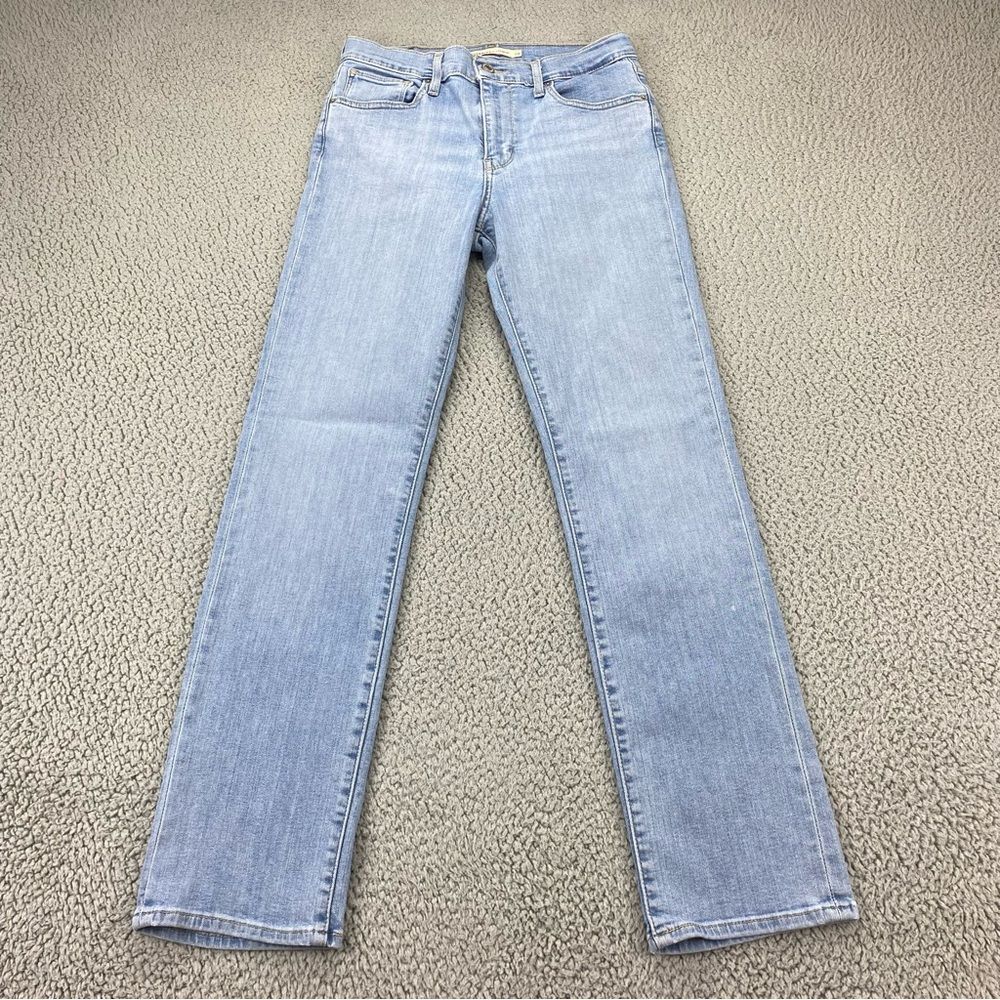 Levi's Light Blue Straight Leg Jeans